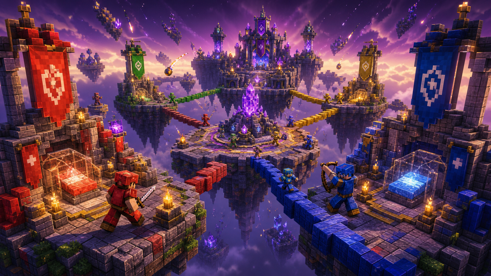 Artwork BedWars ArcadiaMC